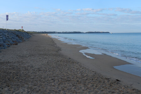 2023 09 15 De Coudeville-sur-Mer à Granville, IMG_5613 La plage de Coudevillet, Granville et le cap Lihou