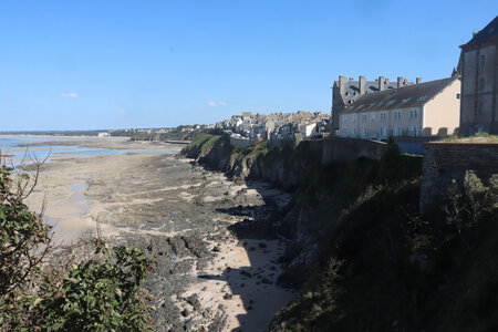 2023 09 15 De Coudeville-sur-Mer à Granville, IMG_5695 Granville, la Grève du Nord depuis la Place d’Armes